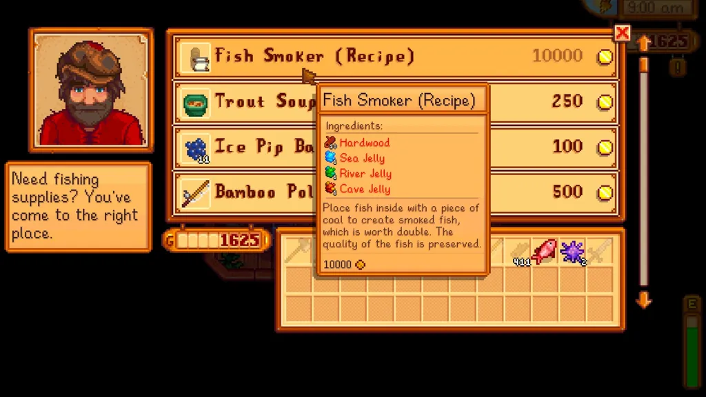 Stardew Valley tengeri zselé