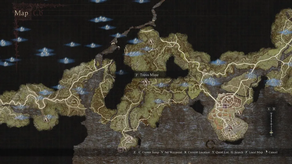 Hvor finner du et storsverd og en buestav i Vocation Frustration?