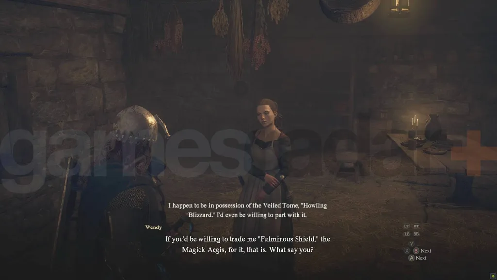 Dragons Dogma 2 Howling Blizzard - plassering