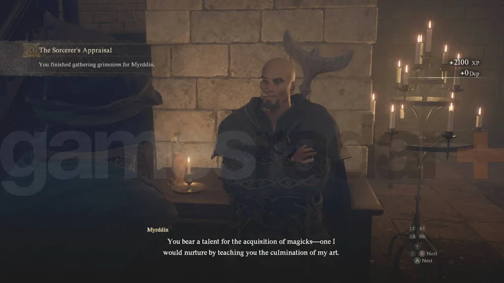 Dragons Dogma 2 Sorcerers Appraisal Spellbound (trollbundet)