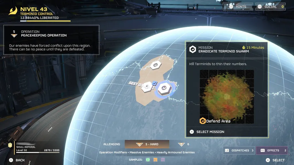 Helldivers 2 Utryddelsesoppdrag for Gatling-vaktposten