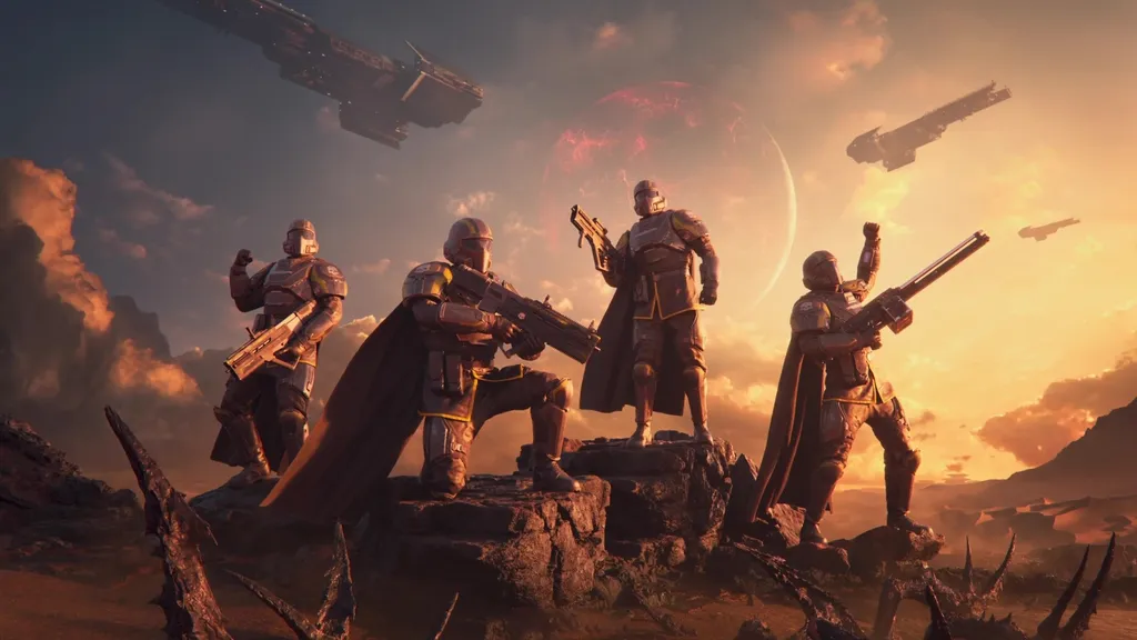 Progresjonssystemet i Helldivers 2