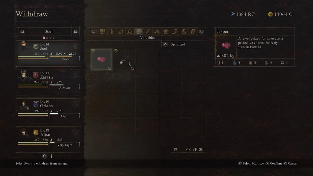 Dragon&rsquo;s Dogma 2 Jaspis