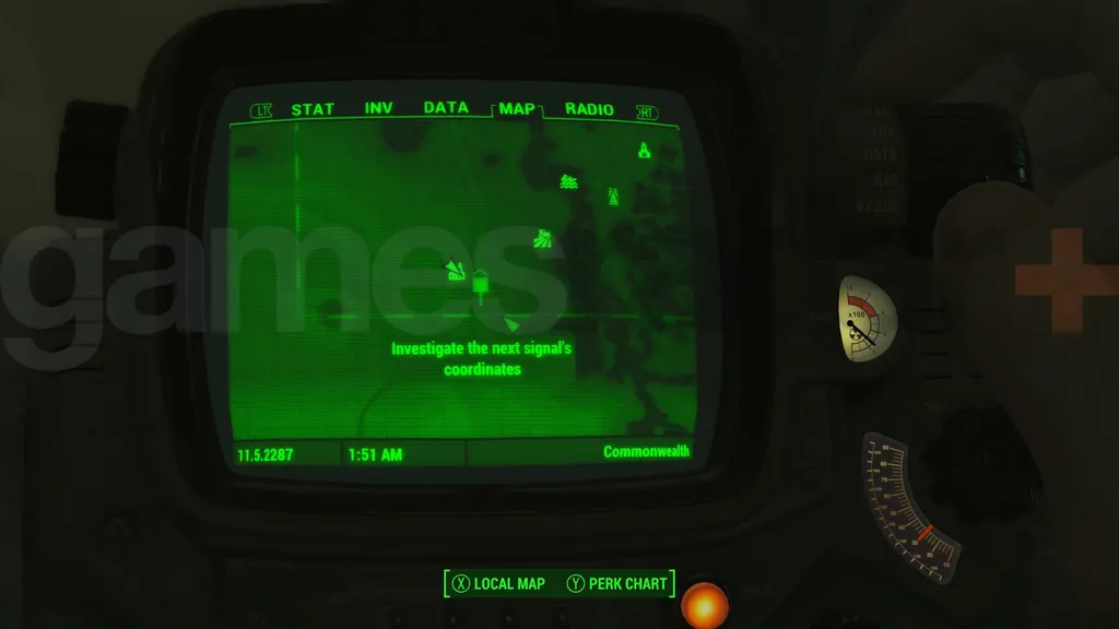 Fallout 4 best av tre tredje plassering
