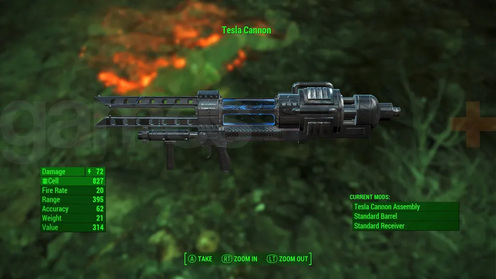 Fallout 4 tesla cannon