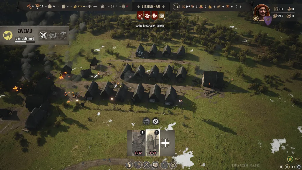 Skjermbilde av Manor Lords