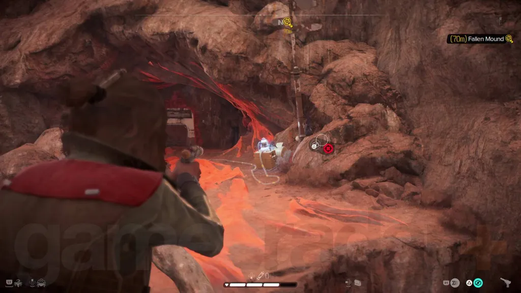 Star Wars Outlaws Smoke Bomb Compressor Kay skyter elektrisk strømkilde med ioneblaster