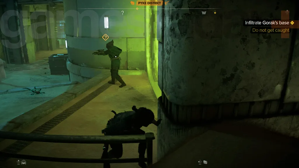 Yıldız Savaşları Kanun Kaçakları Pyke Bölgesi gizliliği