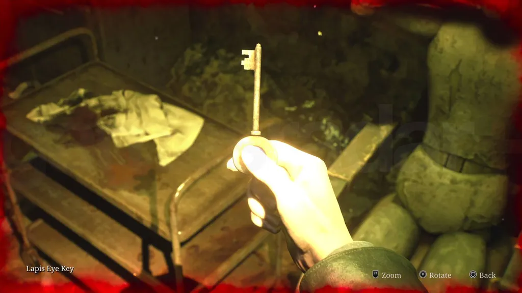 silent hill 2 remake Lapis Eye Key (Lapisz szem kulcsa)