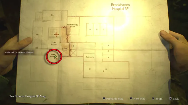 Mi a teendő a Silent Hill 2 Remake sebészeti székkel és a kórházi bábuval?