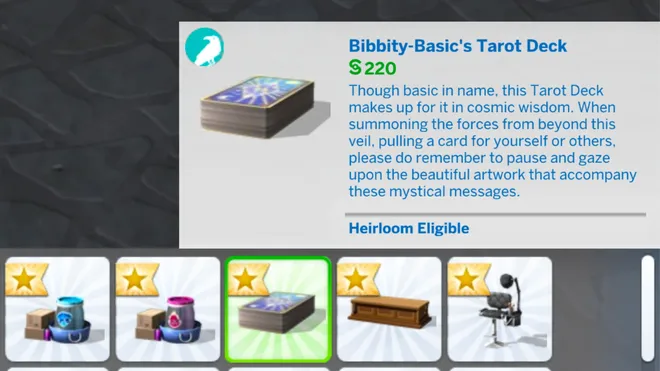 Wie man alle Tarotkarten in Die Sims 4 Leben und Tod sammelt