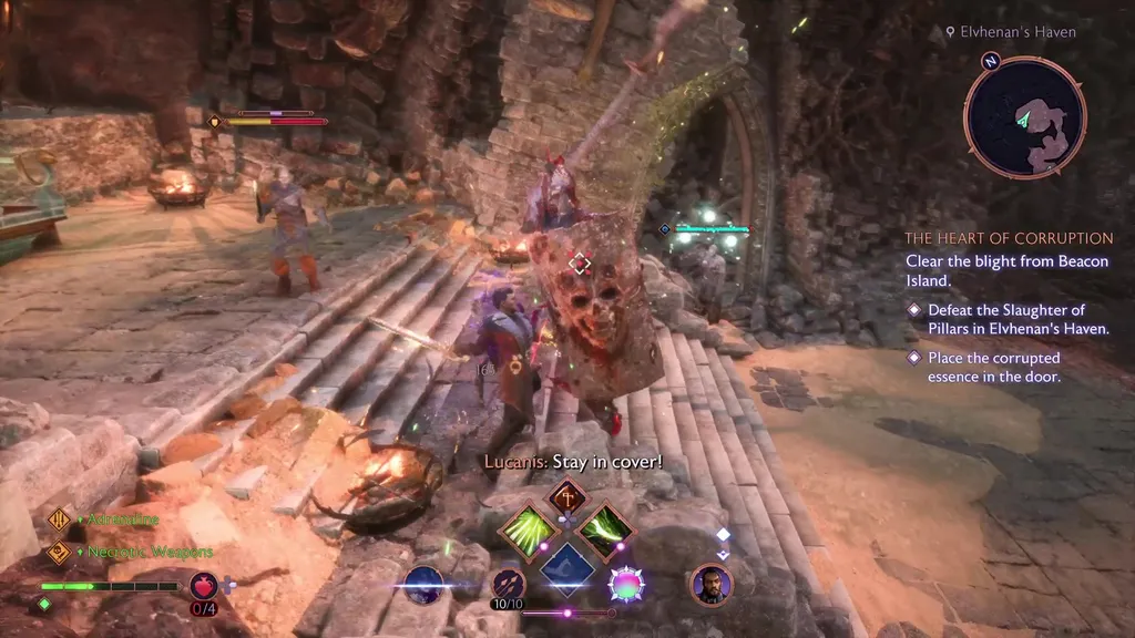 Dragon Age Veilguard Heart of Corruption gjennomgang