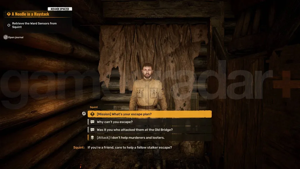 STALKER 2 hjelp squint