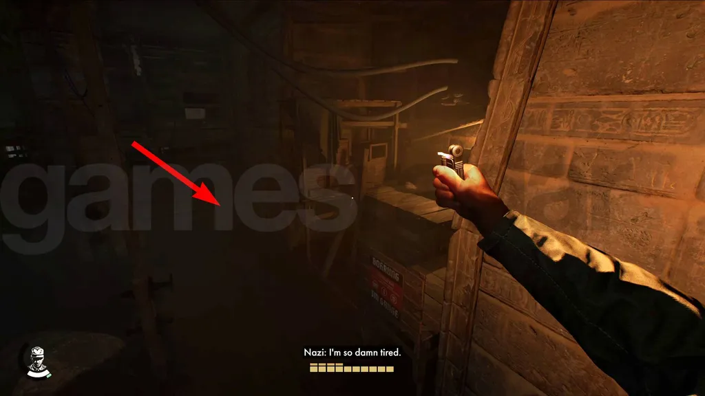 Indiana Jones Gizeh Serpent&rsquo;s Chest nøkkel beliggenhet