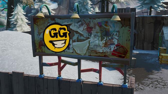 Vallas cubiertas de graffiti de Fortnite: dónde visitar vallas publicitarias cubiertas de graffiti en una sola partida - Los juegos, películas, tv que