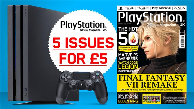 Sommer salg! Få 5 udgaver af det officielle PlayStation Magazine - UK kun £ 5! - Spil, film, tv, som du elsker
