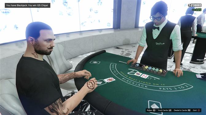 как играть в блекджек в казино гта онлайн